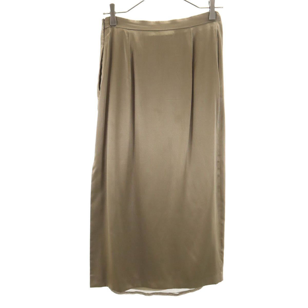 マックスマーラ Max Mara サイズ38 S カーキ レディース レザー ジャケット