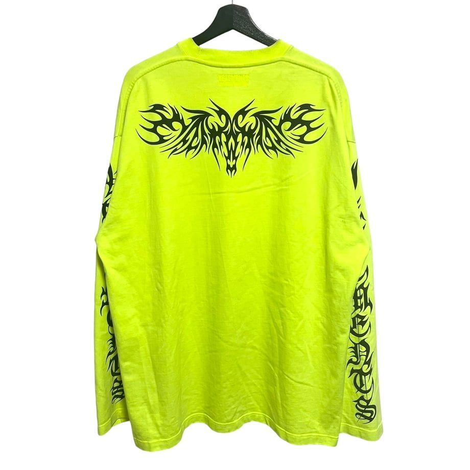 VETEMENTS】21AW GOTHIC LOGO LONGSLEEVE SHIRT ヴェトモン ロング 