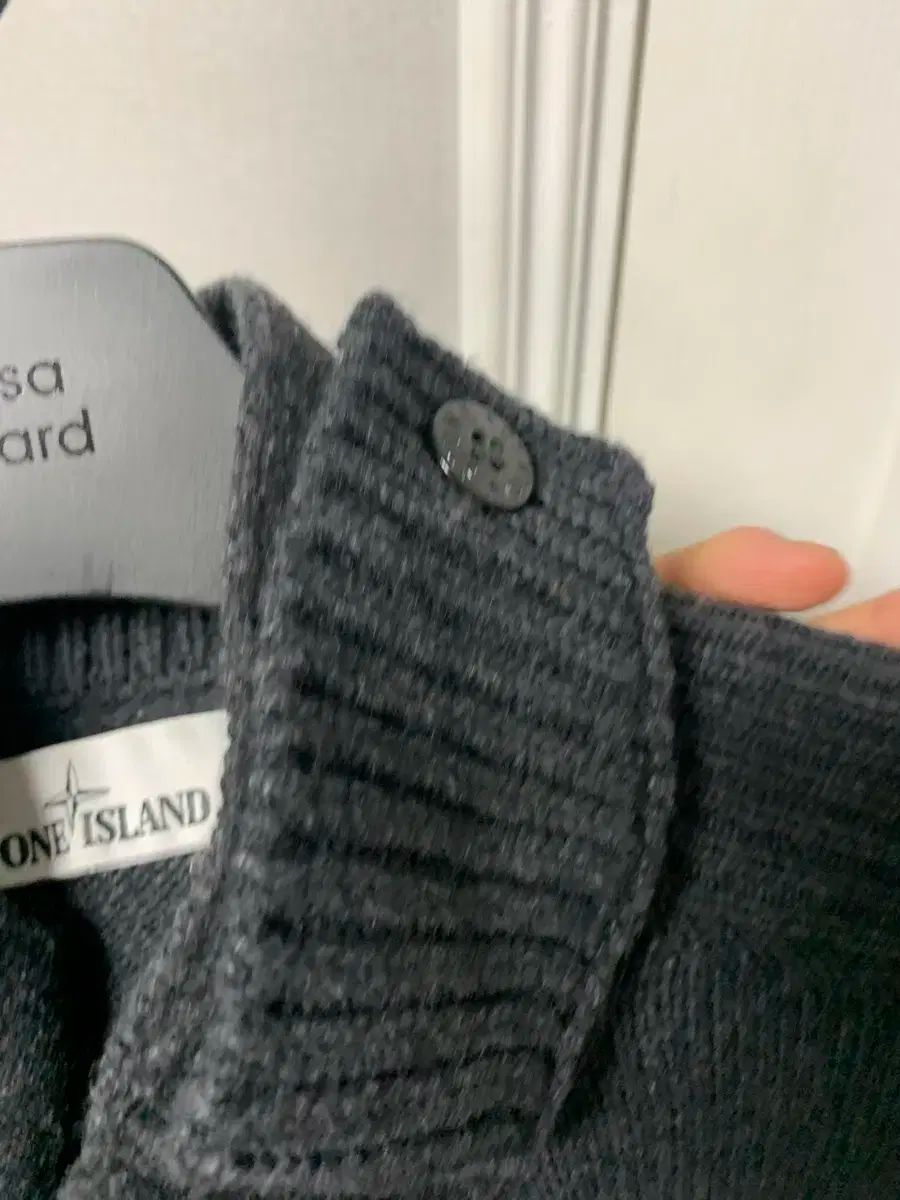 チャコールグレー カーディガン