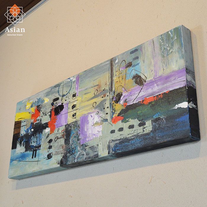 真作】掛軸 川西良子 柿 日本画 四季の趣 美しい自然の描写 共箱入