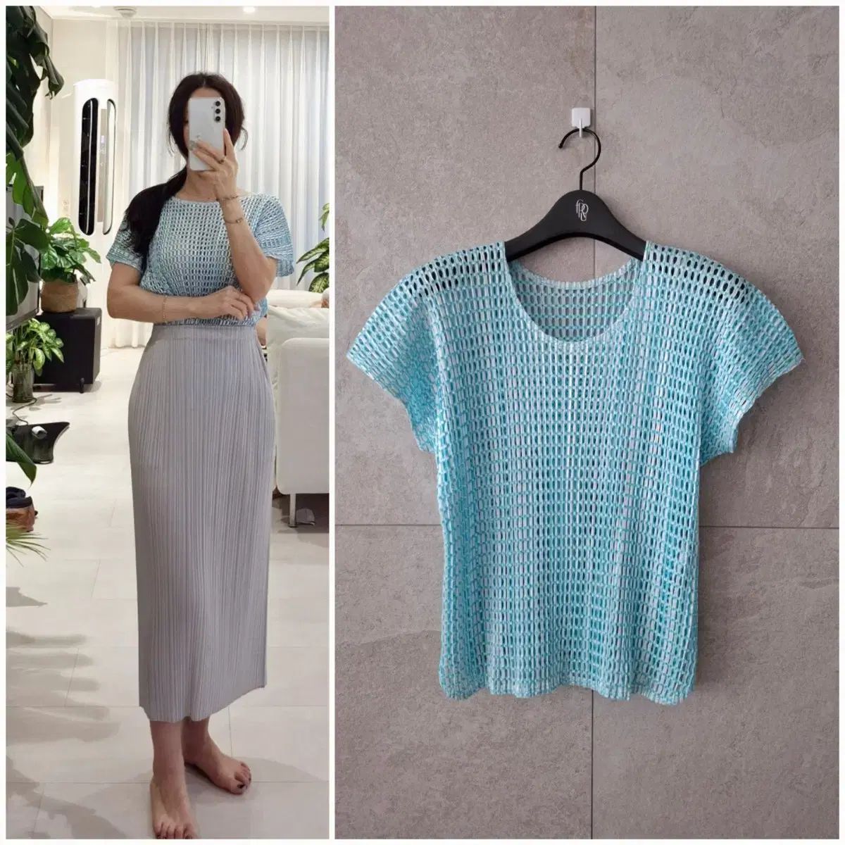 PLEATS PLEASE ３ タタミ レイヤードに イッセイミヤケ PLEATS PLEASE(プリーツプリーズ) タタミ アクアトップ 3 ISSEY