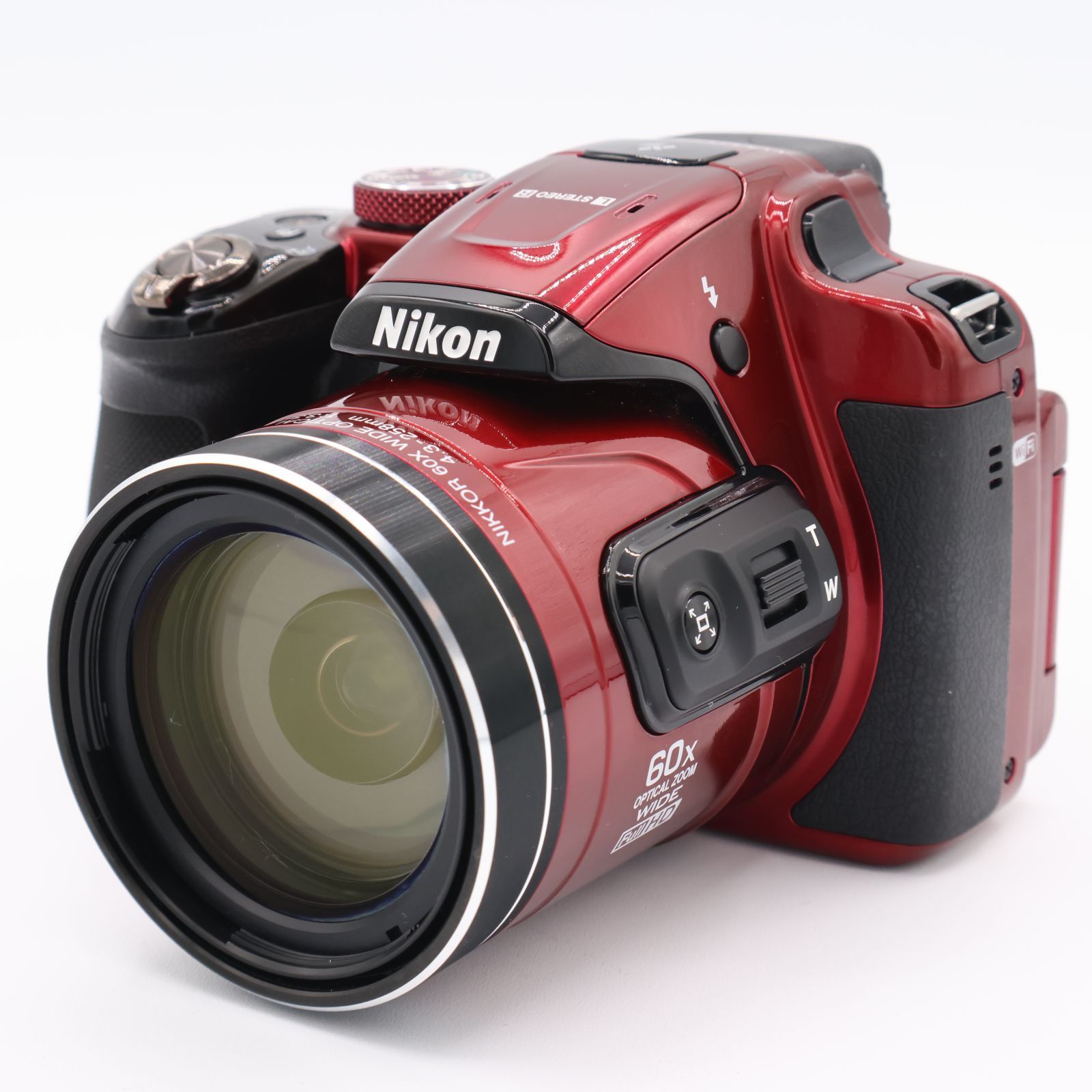 Nikon P610 レッド【光学60倍ズーム】クールピクス ニコン CONTAX