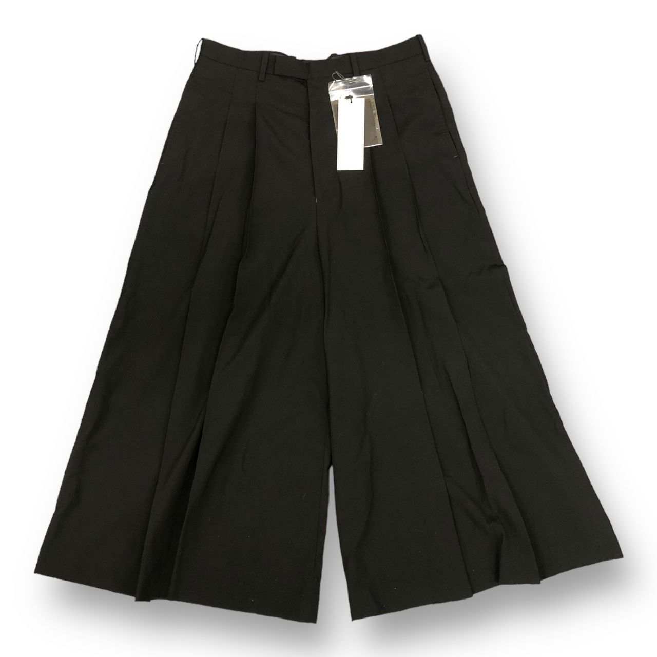 定価36300円 未使用品 LAD MUSICIAN 19SS WOOL GABARDINE GATHER FLARE 