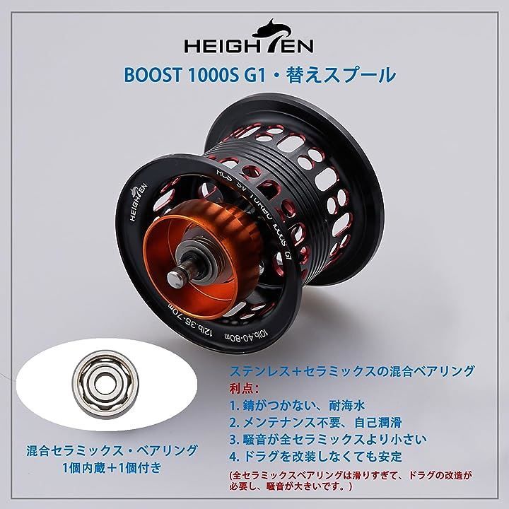 HEIGHTEN 改良型 70 45mm リール ハンドル シマノ(SHIMANO) ダイワ(DAIWA) アブ(Abu) ベイトリ -  リール・アクセサリ