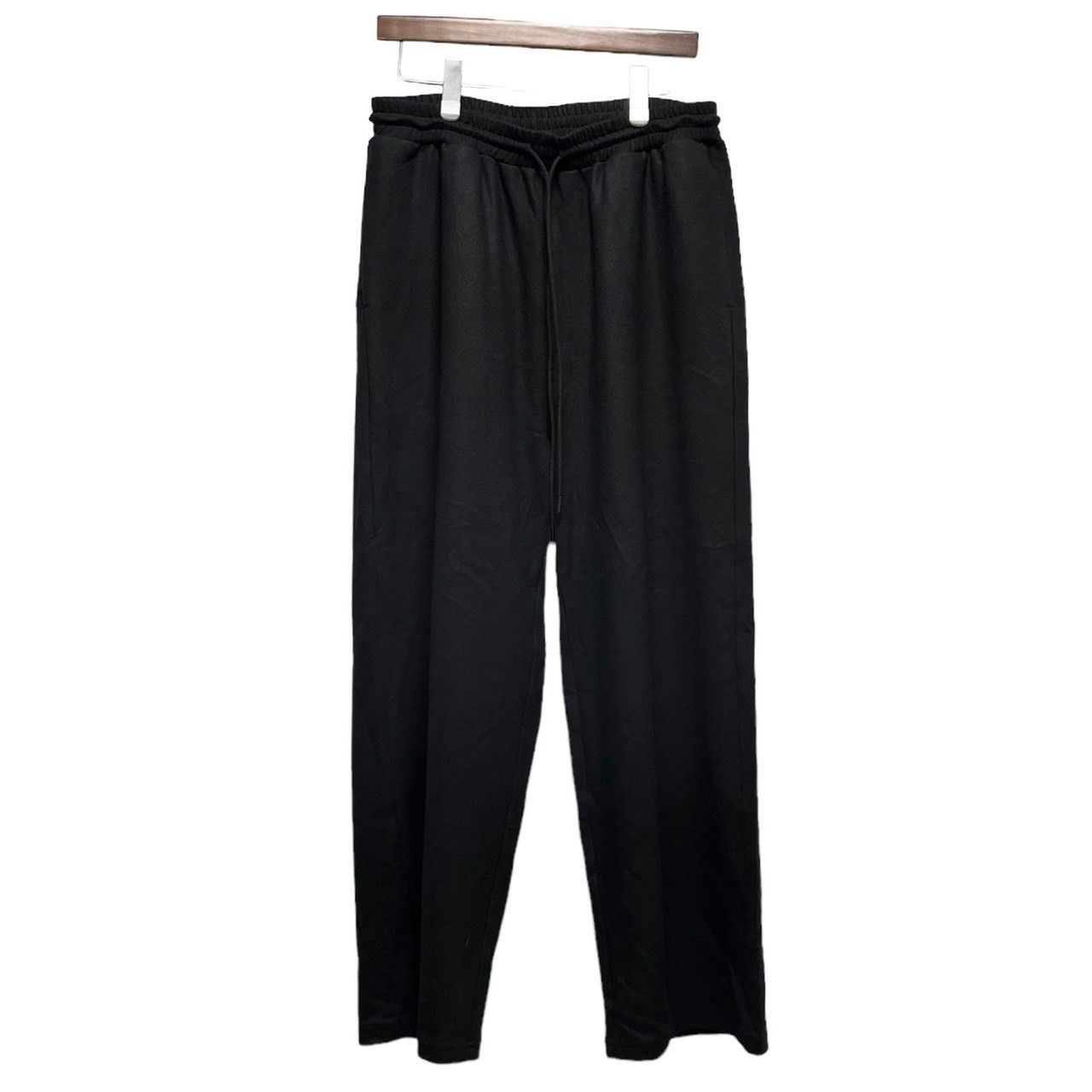 ANCELLM アンセルム 23AW WOOL JERSEY STRAIGHT PANTS ウール
