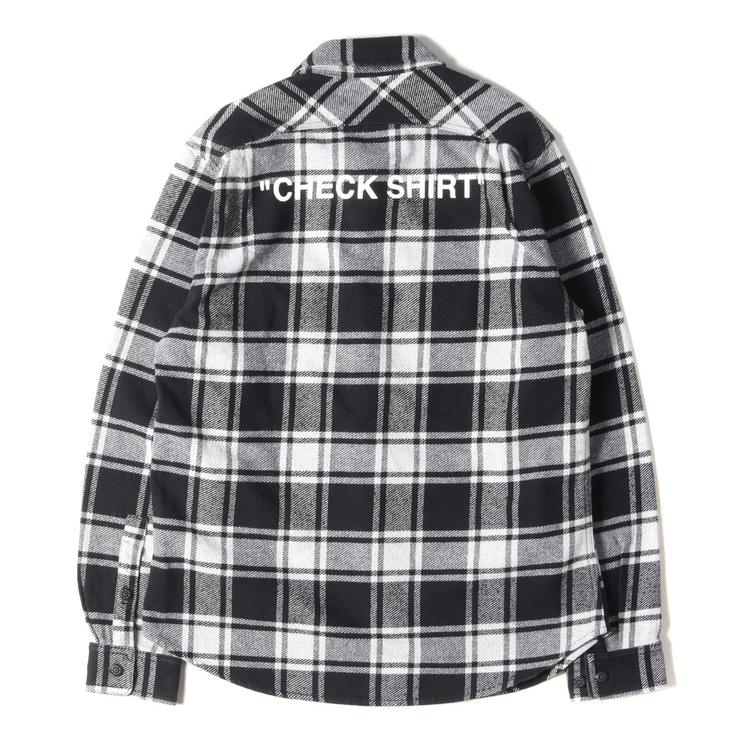 off-white フランネル クォート シャツ L - www.sorbillomenu.com