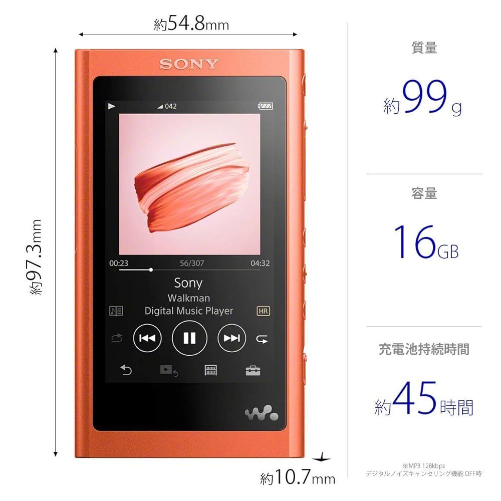 Amazon.co.jp: ソニー ウォークマン Aシリーズ 16GB NW-A55HN