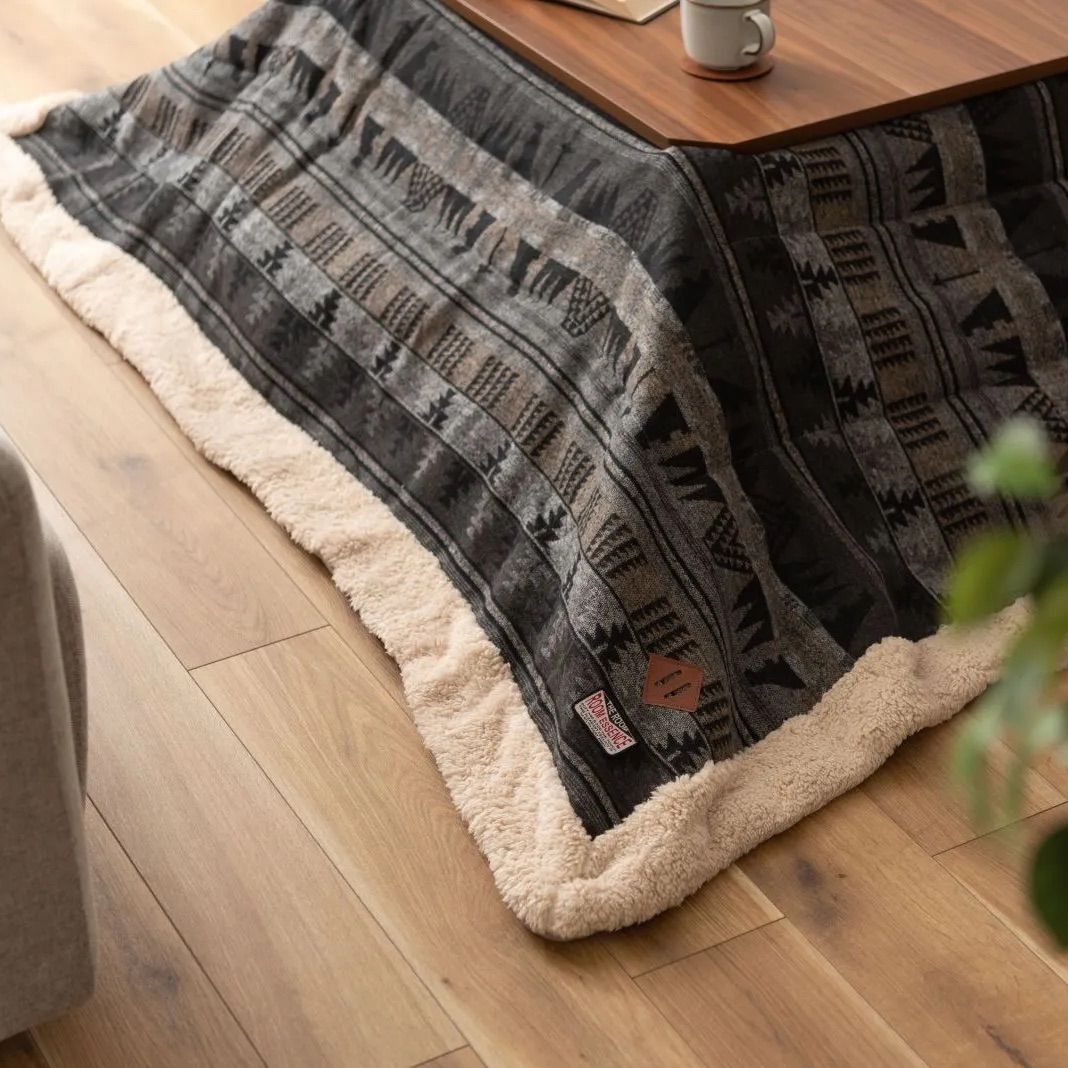 NEW Regalia ヴィンテージ柄コタツ 80×60 NA/VBR/WH