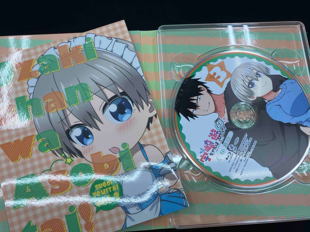 宇崎ちゃんは遊びたい!ω 第1~3巻 全3巻セット Blu-ray Disc フィギュア