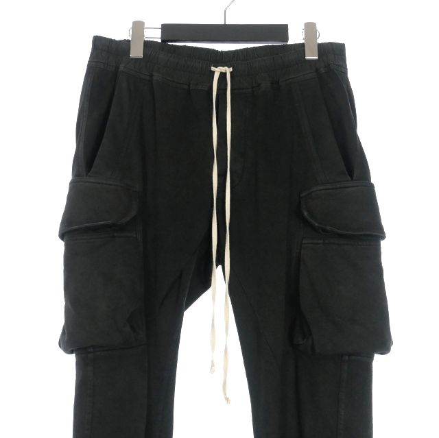 売り切りたいです。 RICK OWENS DRKSHDW ドローストリングパンツ Rick Owens DRKSHDW ドローストリング カーゴパンツ | ブラック