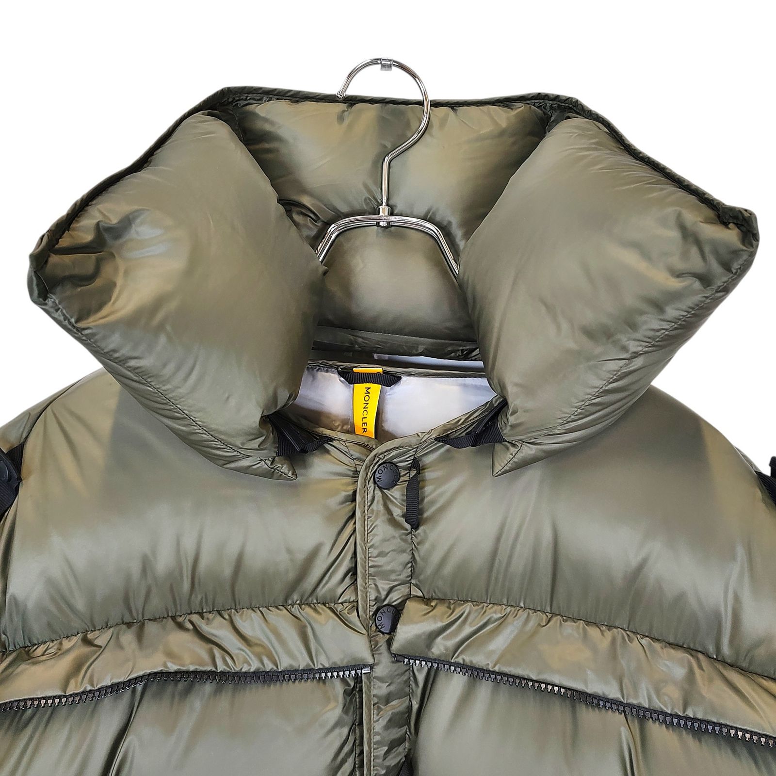 MONCLER メクレイググリーンラバーテープ　加工ダウンジャケット モンクレール MONCLER クレイググリーン CRAIG GREEN ダウン