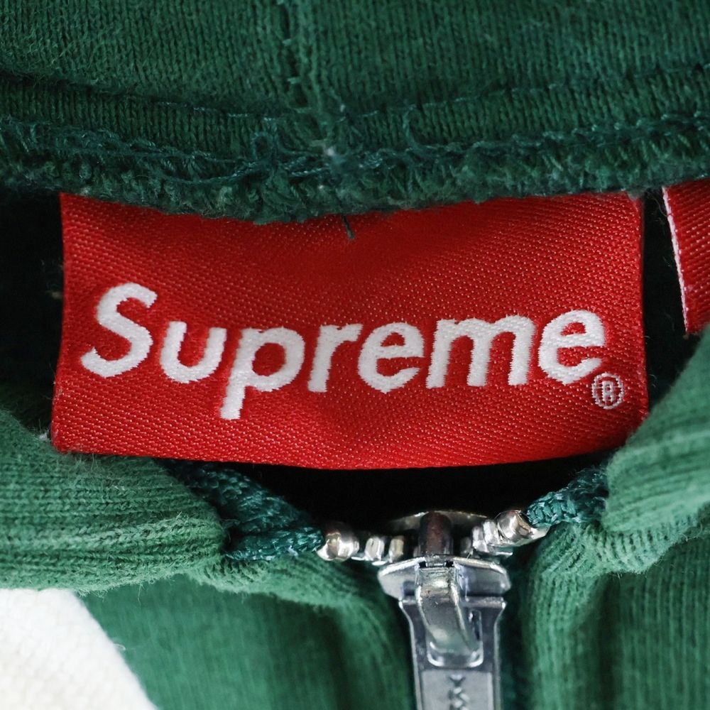 新品・未使用SUPREME　ジップアップパーカー　スモールボックスロゴ　グリーン Supreme - Small Box Logo Zip Up Hoodie - UG.SHAFT