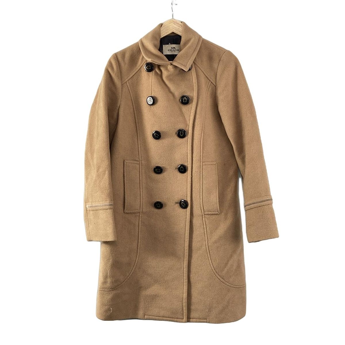 COACH(コーチ) コート サイズS レディース - ブラウン - メルカリ