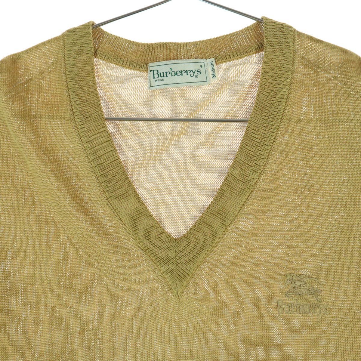 Burberrys バーバリーズ 90s オールド ノースリーブ リネン シルク 