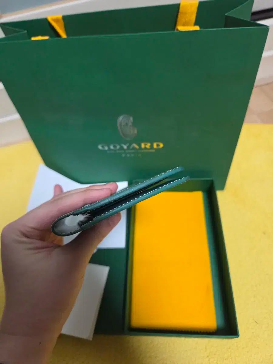  Masion Goyard ゴヤール サンルイGM 長財布 グリーン 長財布 小物