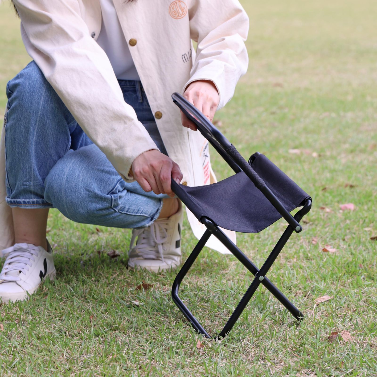 アウトドアチェア CAPTAIN STAG トレッカー ザ ライトチェア UC-1833