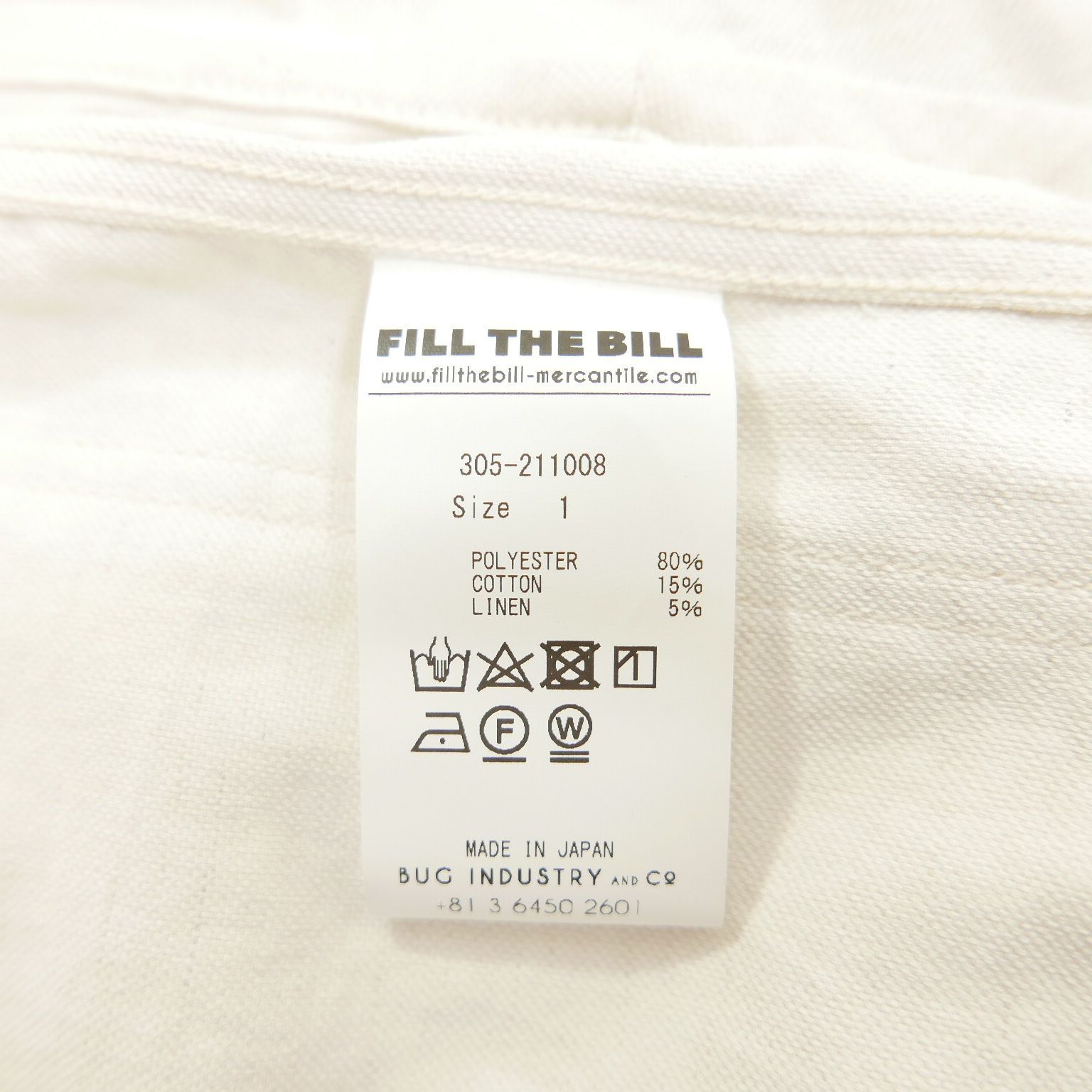 FILL THE BILL フィル ザ ビル レディース アウター ミリタリー