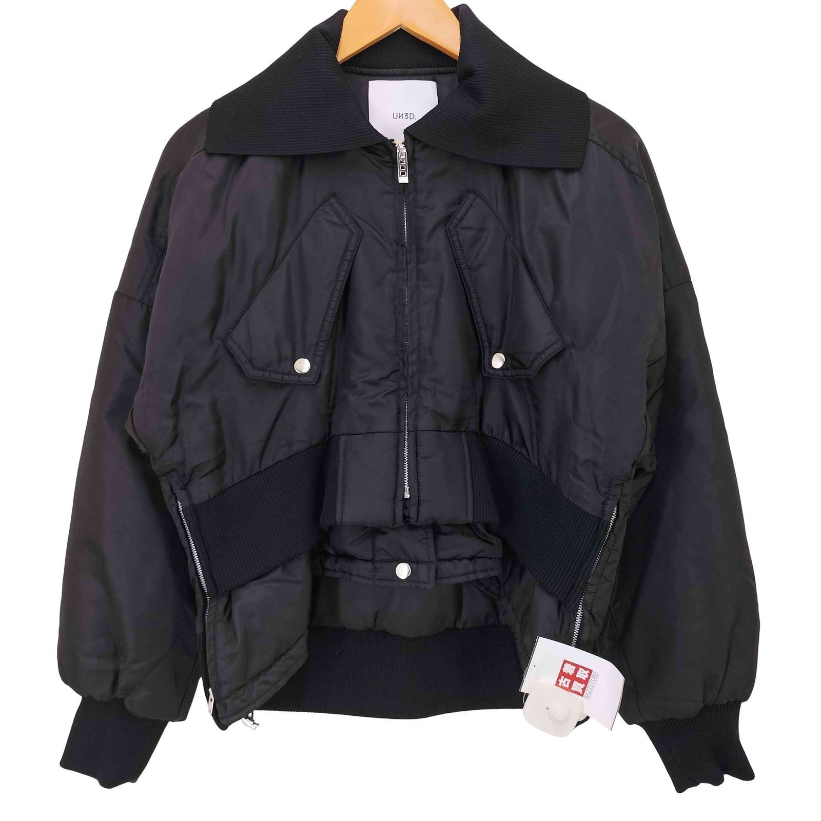 アンスリード UN3D. 23FW BIG COLLAR MA-1ビッグカラーMA-1