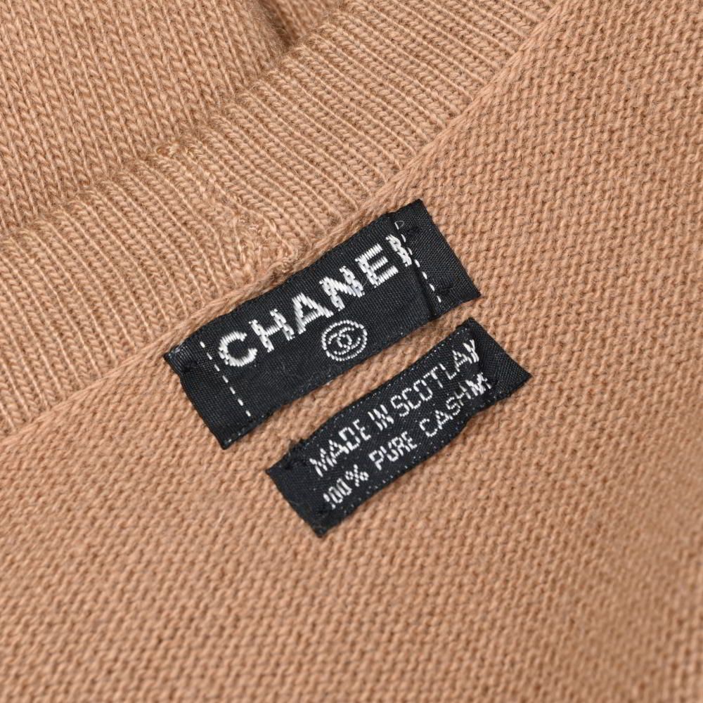CHANEL スコットランド製 カシミヤ ニット カーディガン CHANEL - Vintage シャネル CHANEL カーディガン カシミヤ100