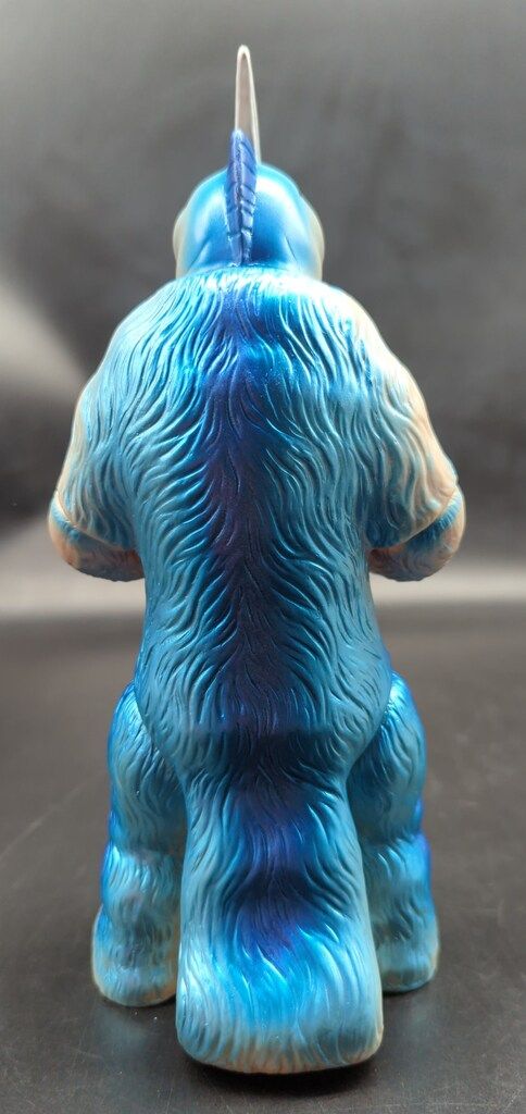 ブルマァク ブルマァクの怪獣シリーズ スノーゴン 肌色成型 青赤塗装