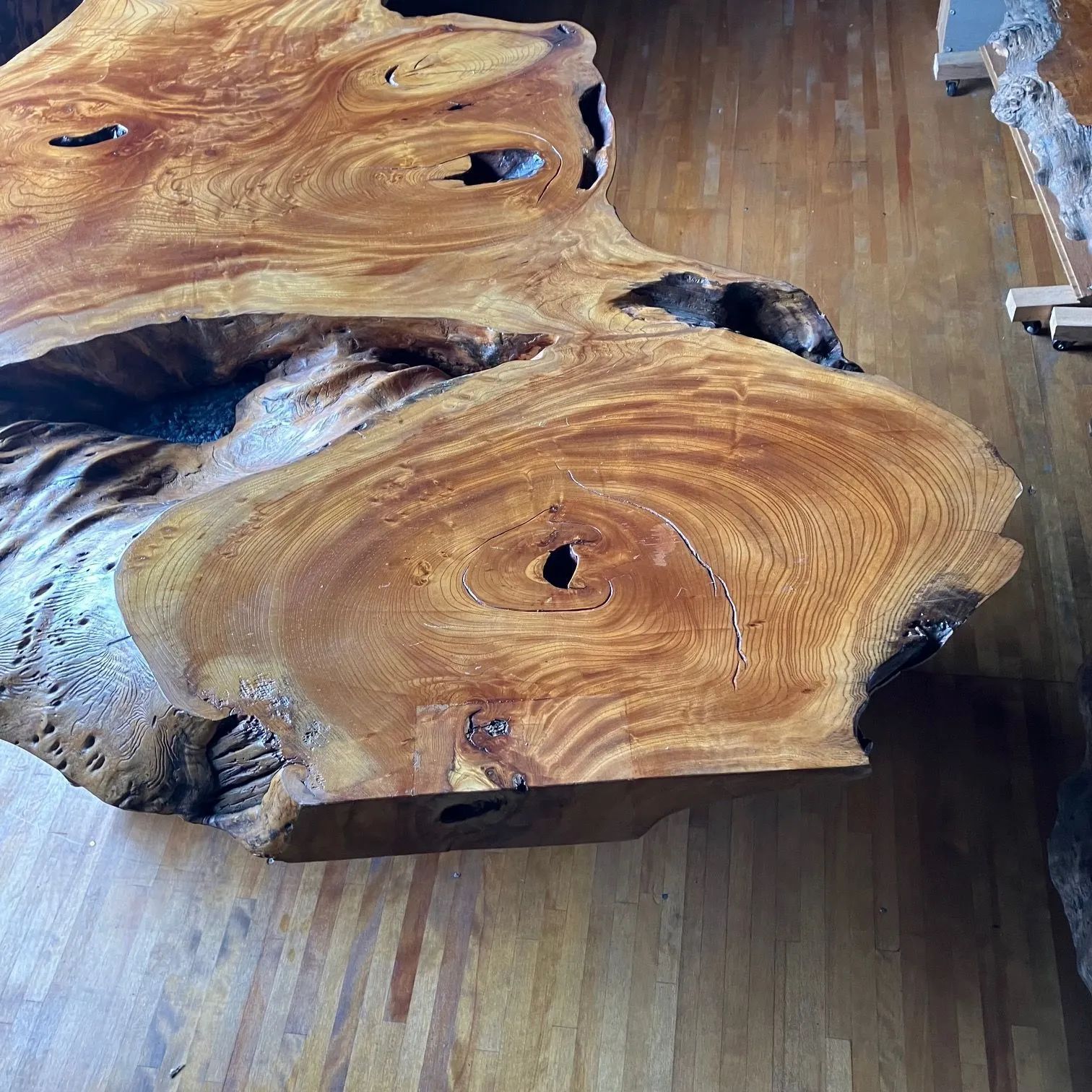 欅の衝立 けやきの衝立 天然木 配送