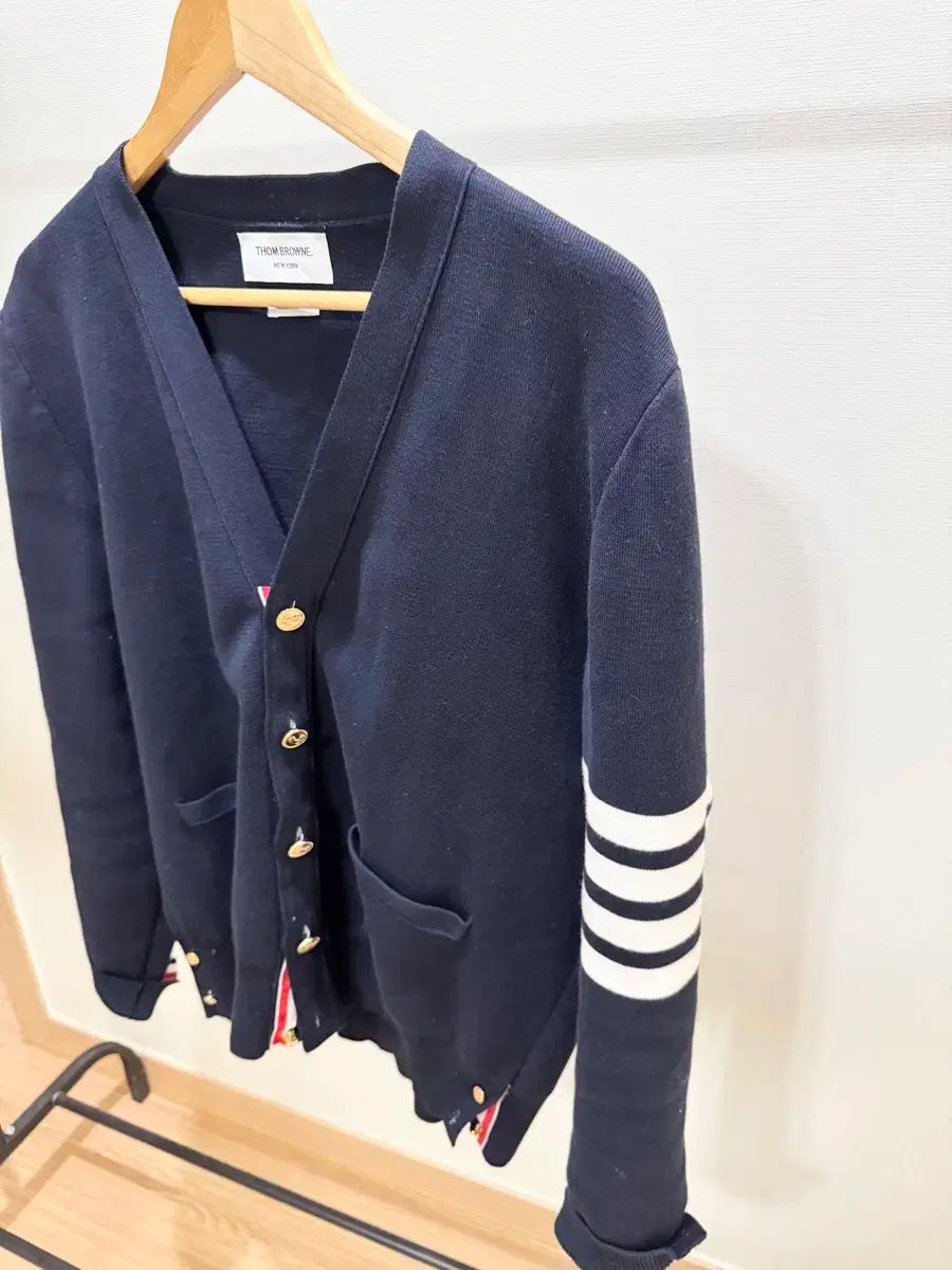 S クラス|新規 3 サイズ Thom Browne トム ブラウン ミラノステッチ ゴールド カーディガン USTAUSTRALIA_COM_AU