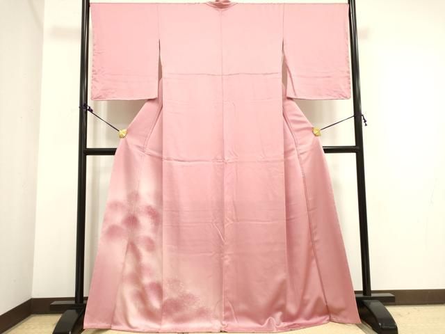 平和屋着物＃道行コート 橘 暈し染め 正絹 逸品 CAAT5691id