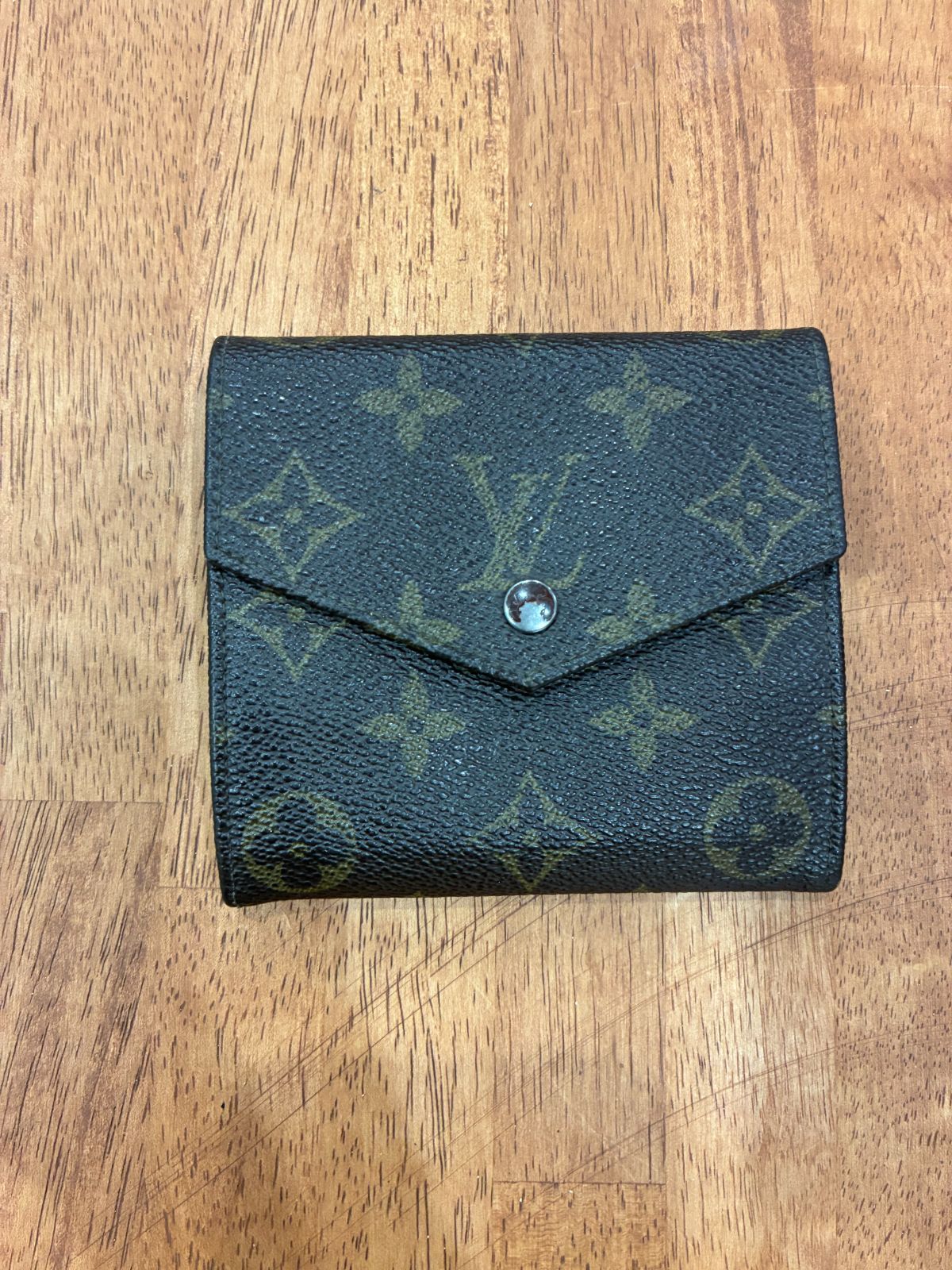 ルイヴィトン Wホック財布 M65112 ノワール LOUIS VUITTON（ルイ・ヴィトン） 【週末タイムセール☆30％OFF】ルイ
