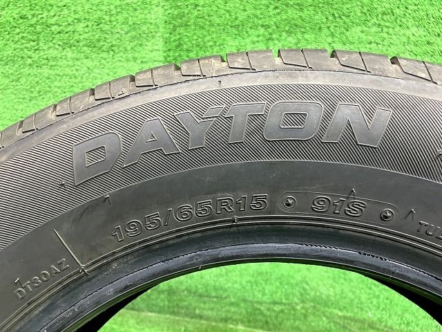 Dayton サマー デイトン DT30 195/65R15 1本 7ミリ 2024年