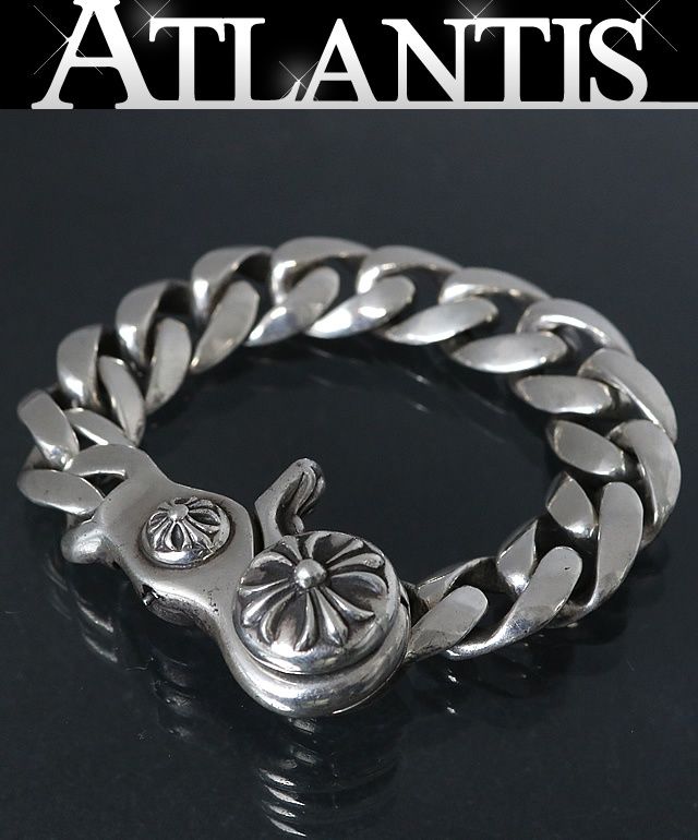 クロムハーツ クラシックチェーンクリップブレスレット 13リンク