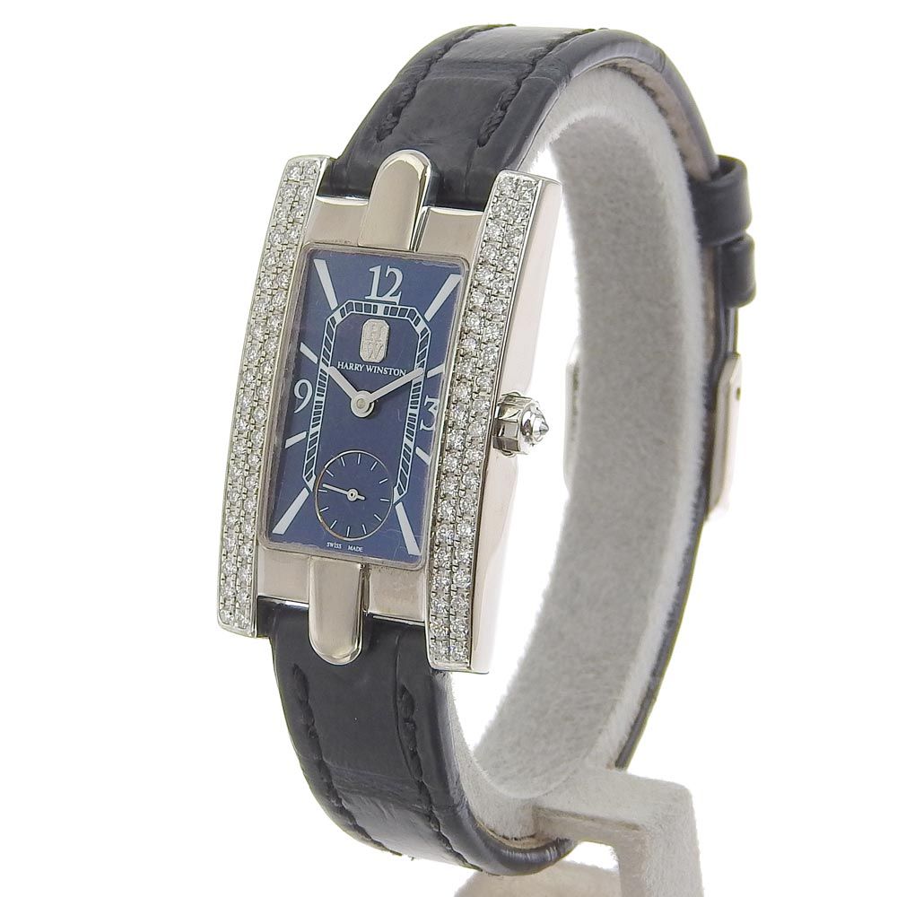HARRY WINSTON】ハリーウィンストン アヴェニュー 310LQW K18ホワイト