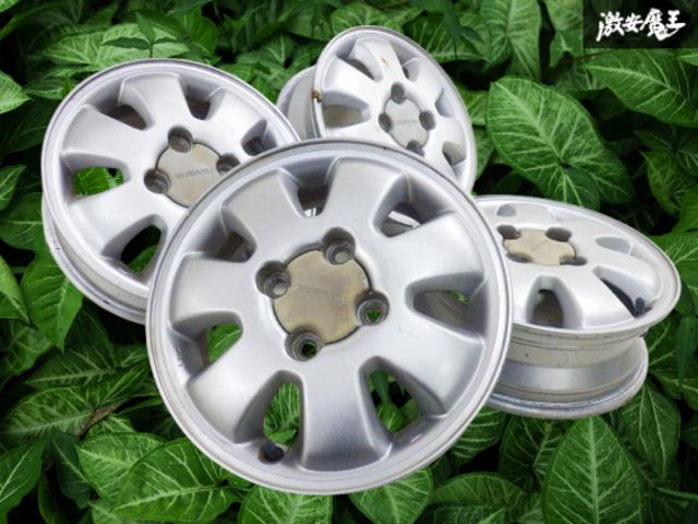 スバル サンバーディアス 純正13インチアルミホイール