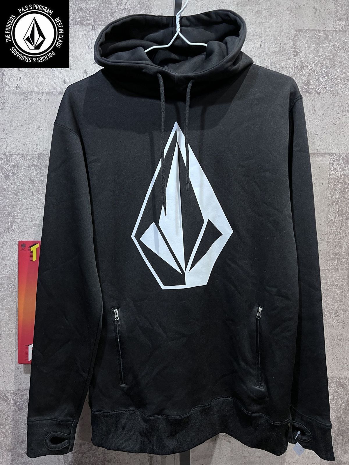 VOLCOM スノーボード 撥水 ボンディング パーカー M メンズ ボルコム