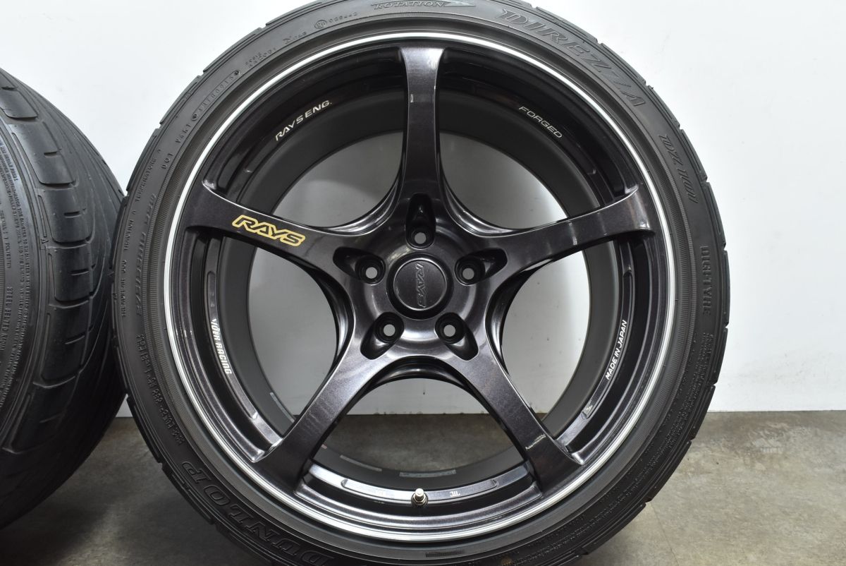 希少 GTRサイズ】RAYS VOLK RACING G50 18in 10.5J +22 PCD114.3