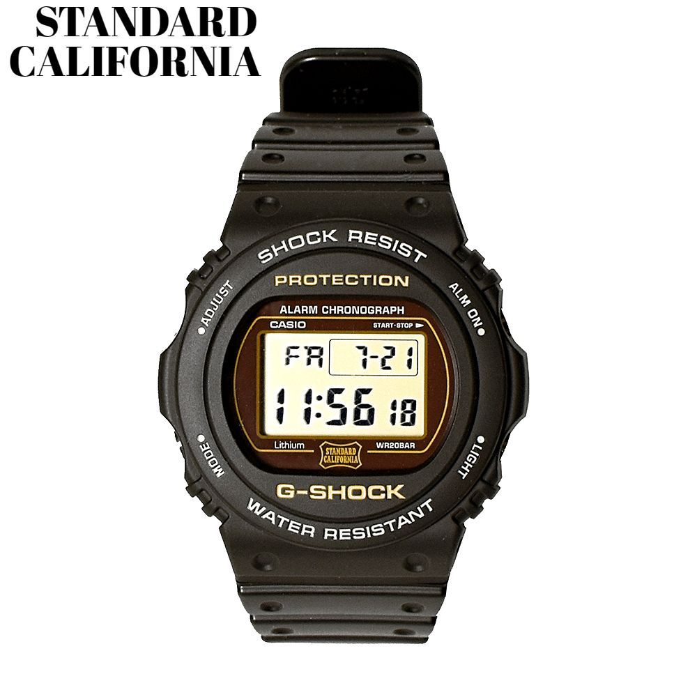新品【STANDARD CALIFORNIA G-SHOCK x SD DW-5750E-1JF 20th 20周年