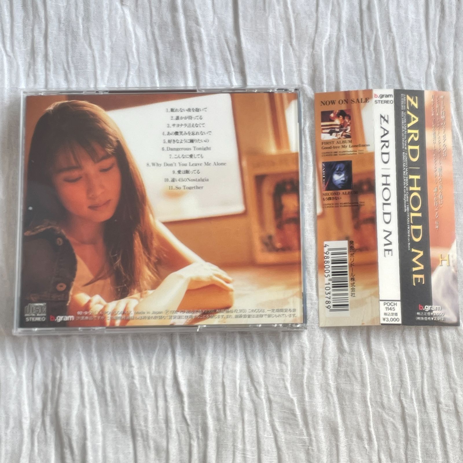 ZARD｜Hold Me（中古CD：帯付き）