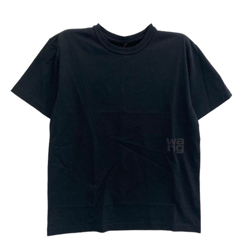 ダメージロゴ☆【Alexander Wang】クルーネック 半袖 Tシャツ Alexander Wang アレキサンダーワン 4CC3221357 alexanderwang.t