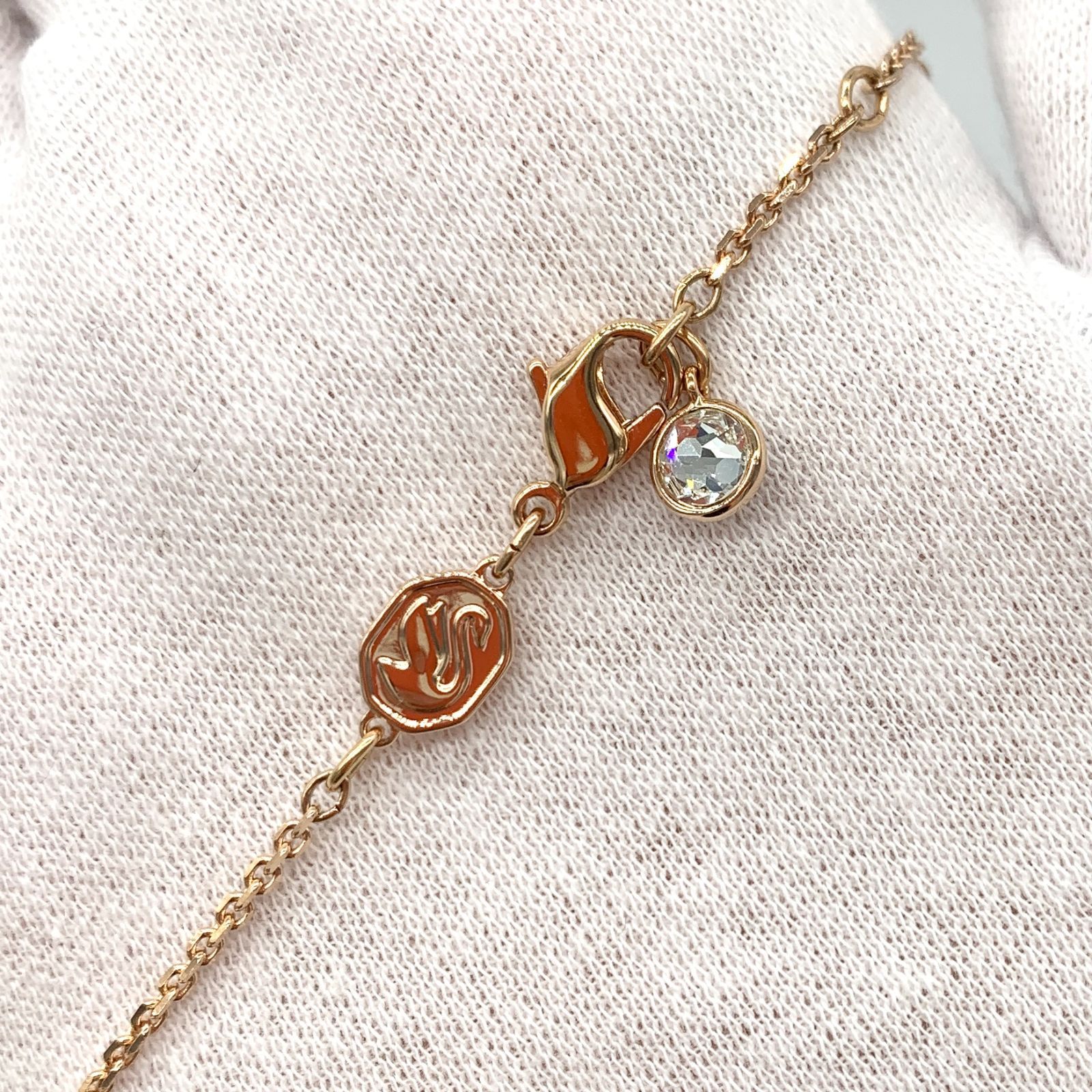 ▽SWAROVSKI/スワロフスキー Una ペンダント ハート ローズゴールド 