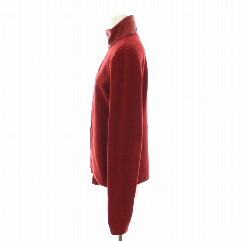 モンクレール MONCLER フリースジャケット アウター S 赤 レッド