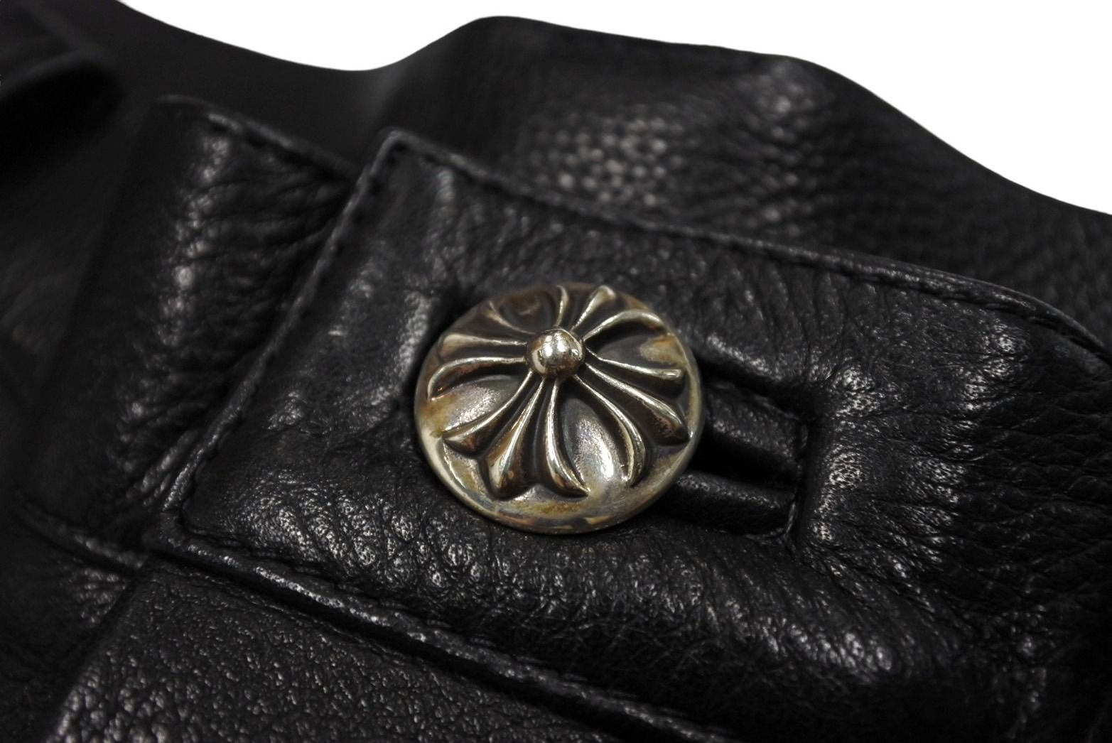 未使用 CHROME HEARTS クロムハーツ 24年完売 カーペンター ダブルニー  