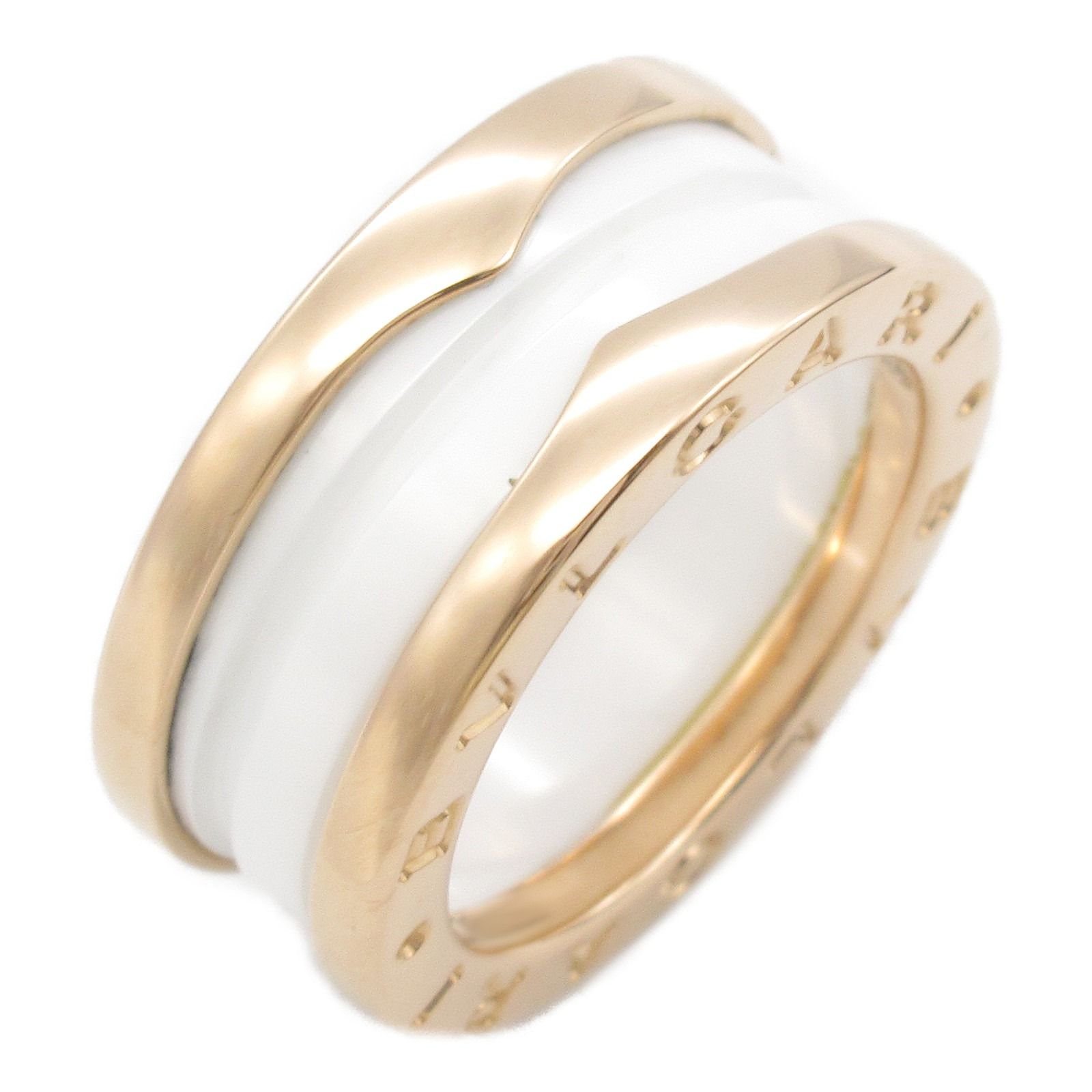 BVLGARI ブルガリ B-zero1 ビーゼロワン リング セラミック リング 指輪