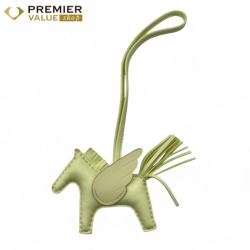 エルメス ペガサスチャーム PM ジョーヌミルトン アニョーミロ B刻印