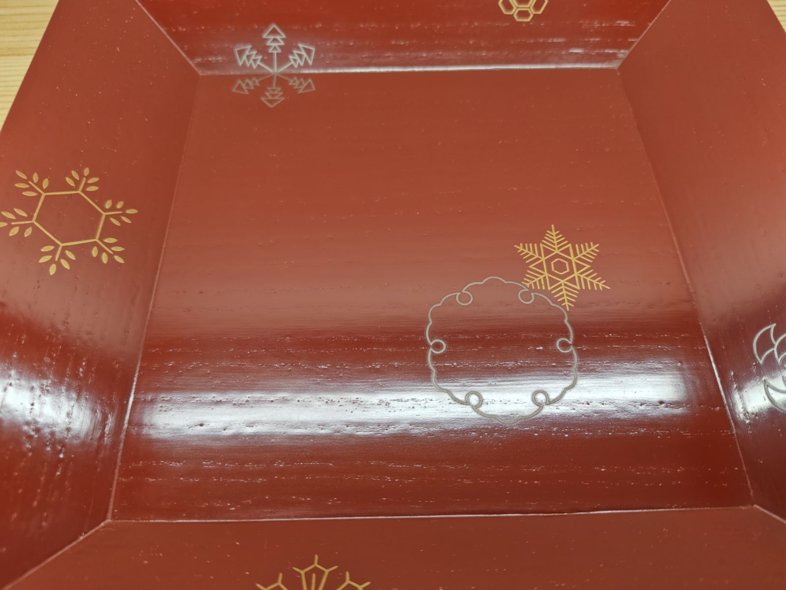 雪花蒔絵 表千家流書付