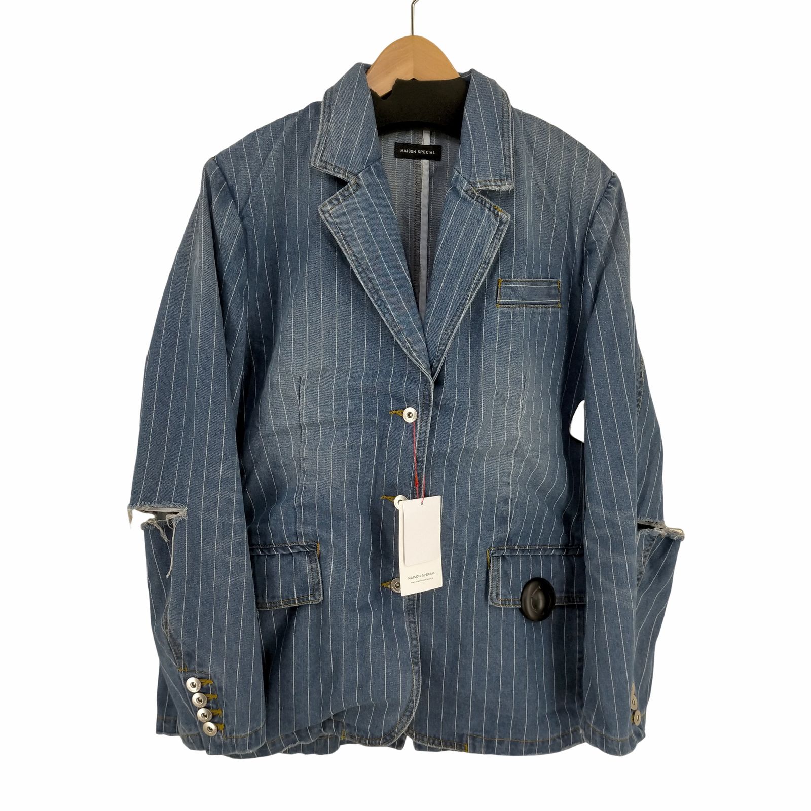 メゾンスペシャル MAISON SPECIAL Denim Jacket レディース FREE 