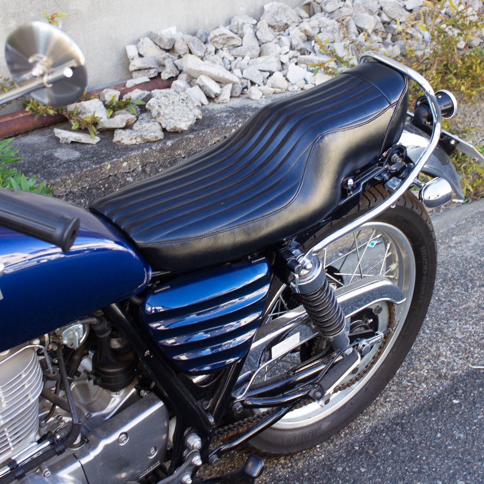 SR400用 ('18-) ベーツタイプ TTシート 'Chopper Only' MOTOR ROCK (MR