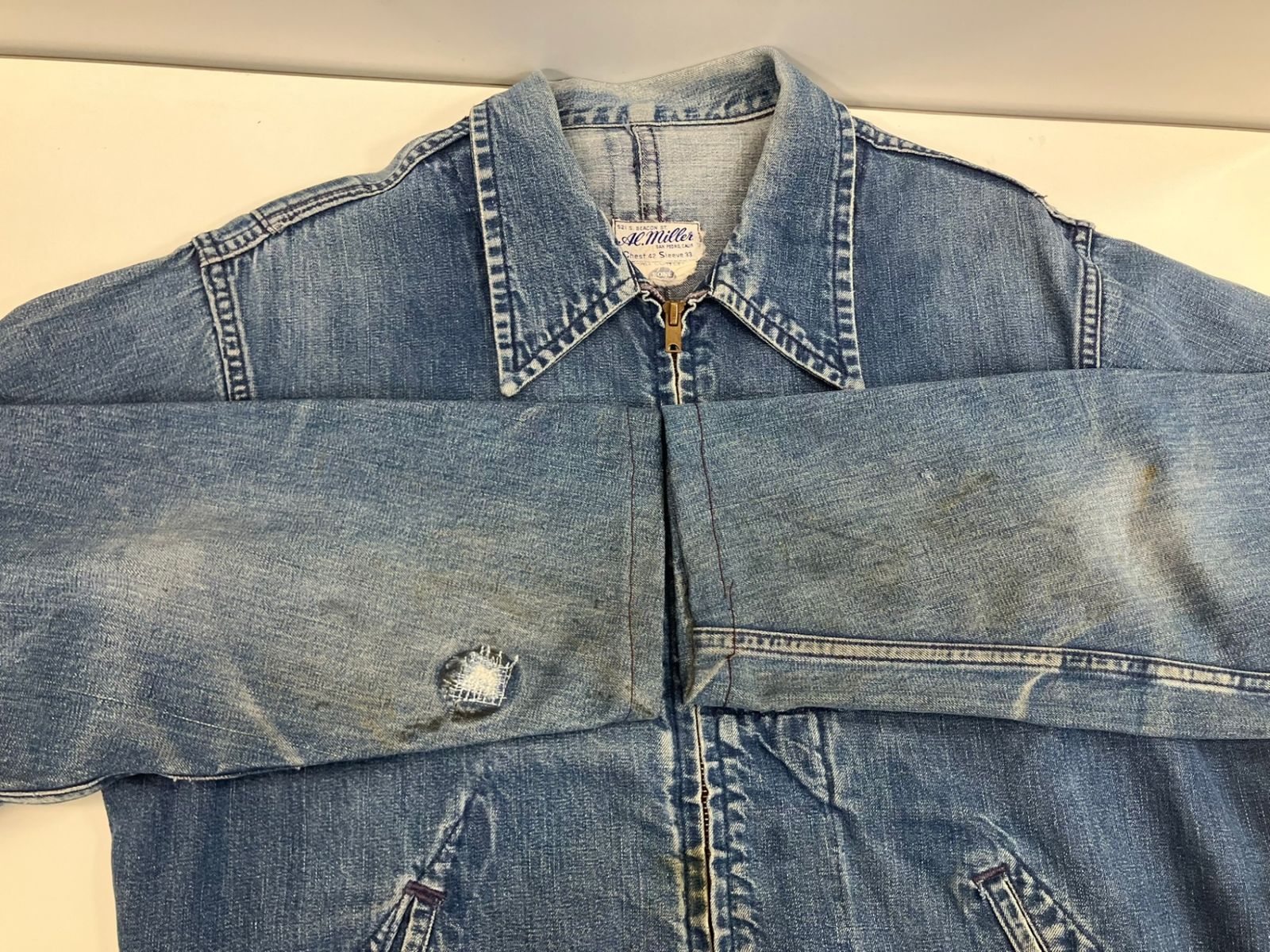 ヴィンテージ vintage 50's 50年代 Al.Miller デニムワークジャケット