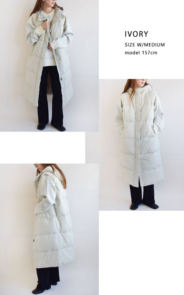 NANGA ナンガ ロングダウンベスト ウィメンズ LONG DOWN VEST PARKA W