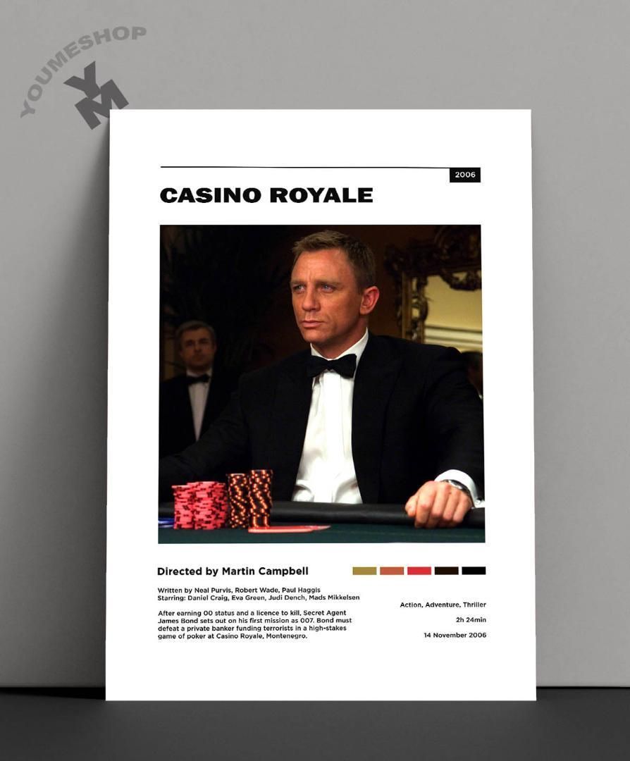 ５２-ポスター 『007/カジノ・ロワイヤル』 ムービー／映画 - メルカリ