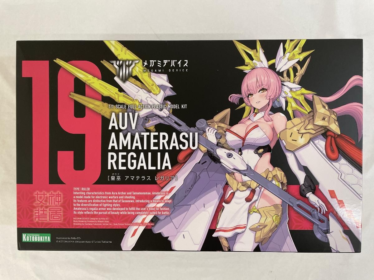【未開封】メガミデバイス 皇巫 アマテラス レガリア 全高約180mm 1/1スケール プラモデル Amazon | 壽屋(KOTOBUKIYA) メガミデバイス 皇巫 アマテラス