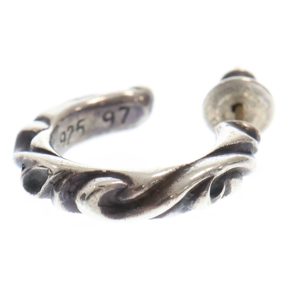 CHROME HEARTS (クロムハーツ) HOOP SCROOL スクロール フープピアス  